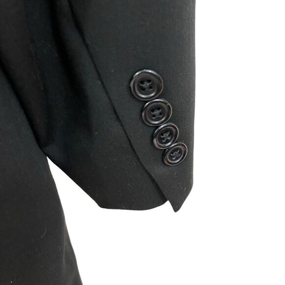 Men’s Jos. A. Bank Mens Black 100% Wool Blazer Size 44L - Picture 4 of 9